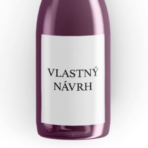 etiketa na svadobne vino vlastny navrh